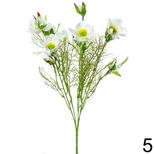 Kytica Cosmos-Krasuľa BIELA 40cm 1001343B - Umelé kvety