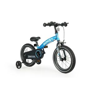 QPLAY Bicykel Miniby 3v1 Blue, vek 2 - 8 rokov CB-01blue