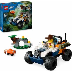 LEGO LEGO® City 60424 Štvorkolka na prieskum džungle – misia panda červená 2260424