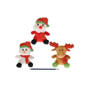 MIKRO -  Vianočná postavička 93035 - Plyšová hračka