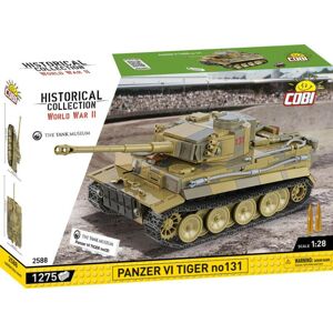 Cobi Cobi II WW Panzer VI Tiger no 131, 1:28, 1275 k CBCOBI-2588