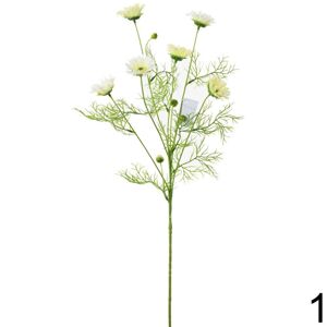 Gerbera BIELA 67cm 1100963B - Umelé kvety