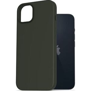 AlzaGuard Silicone Case Compatible with Magsafe na iPhone 14 Plus zelený
