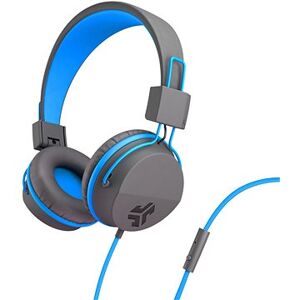 JLAB JBuddies Studio Over-Ear Folding Kids Headphones Grey/Blue