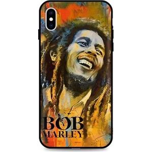 TopQ iPhone XS silikón Bob Marley 49183