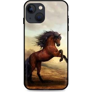 TopQ iPhone 13 mini silikon Brown Horse 65503