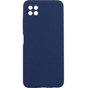 TopQ Kryt Essential Samsung A22 5G oceľovo modrý 85363