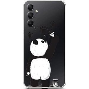 TopQ Kryt Samsung A34 Rebel Panda 93186