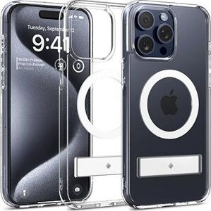 Spigen Caseology Capella MagSafe Kickstand Clear White iPhone 15 Pro