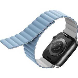 Uniq Revix Reversible Magnetic remienok pre Apple Watch 38/40/41mm biely/modrý