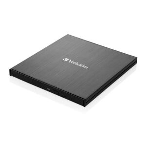 Blu-ray externí Ultra HD 4K Slimline vypalovačka, USB-C, černá, Verbatim