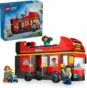 LEGO LEGO® City 60407 Červený dvojposchodový vyhliadkový autobus 2260407
