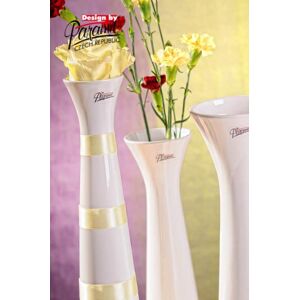 Paramit 11070-40W - Váza SISI biela 40cm