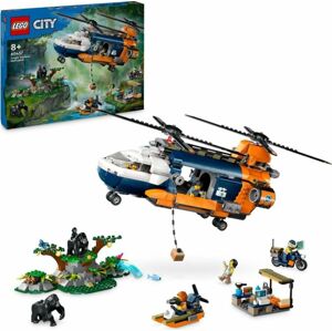 LEGO LEGO® City 60437 Helikoptéra na prieskum džungle v základnom tábore 2260437