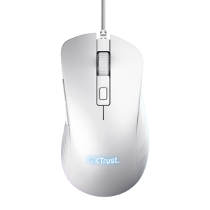 Trust GXT 924W YBAR+ Gaming Mouse White 24891 - Hráčska optická myš biela