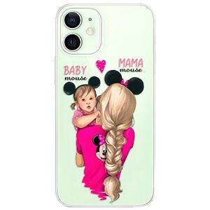 iSaprio Mama Mouse Blond and Girl na iPhone 12 mini