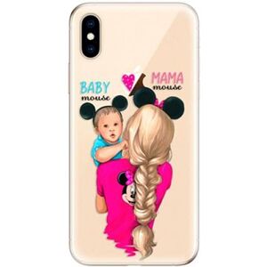 iSaprio Mama Mouse Blonde and Boy na iPhone XS