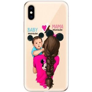 iSaprio Mama Mouse Brunette and Boy na iPhone XS