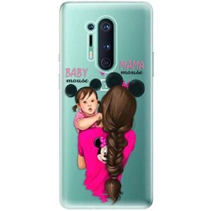 iSaprio Mama Mouse Brunette and Girl na OnePlus 8 Pro