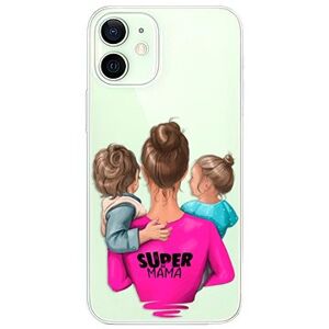 iSaprio Super Mama – Boy and Girl na iPhone 12