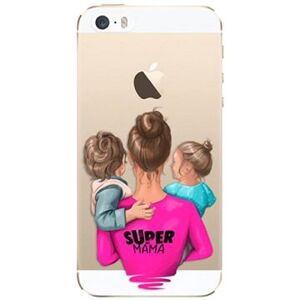 iSaprio Super Mama – Boy and Girl na iPhone 5/5S/SE