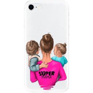 iSaprio Super Mama – Boy and Girl pre iPhone SE 2020