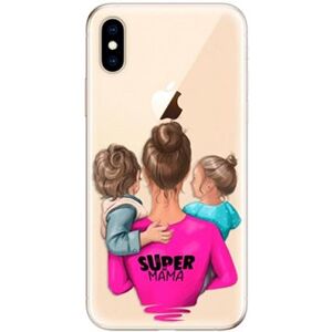 iSaprio Super Mama – Boy and Girl pre iPhone XS