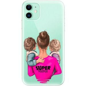 iSaprio Super Mama - Two Boys na iPhone 11