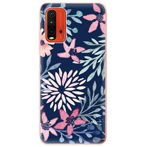 iSaprio Leaves on Blue na Xiaomi Redmi 9T