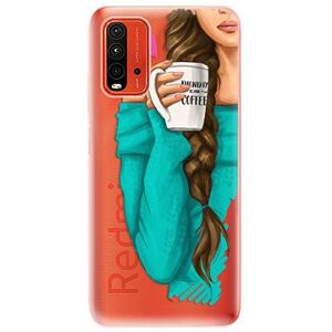 iSaprio My Coffe and Brunette Girl na Xiaomi Redmi 9T