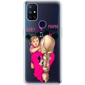 iSaprio Mama Mouse Blond and Girl pre OnePlus Nord N10 5G