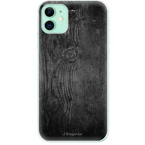 iSaprio Black Wood pre iPhone 11