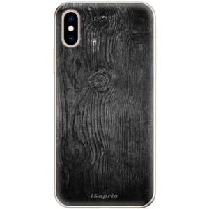 iSaprio Black Wood pre iPhone XS