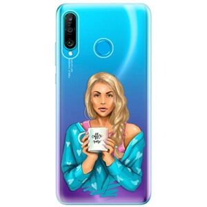 iSaprio Coffe Now - Blond na Huawei P30 Lite