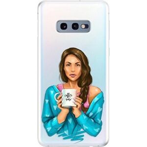 iSaprio Coffe Now - Brunette na Samsung Galaxy S10e