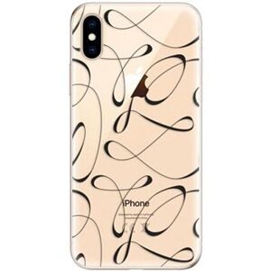 iSaprio Fancy black na iPhone XS